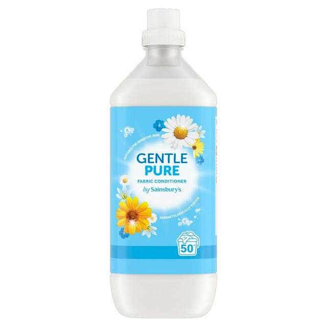 Sainsbury's Gentle Pure Fabric Conditioner 1.25L - gallery image 1