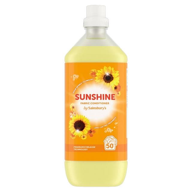 Sainsbury's Sunshine Fabric Conditioner 1.25L - gallery image 1