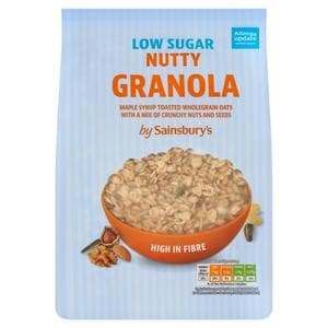 Sainsbury's Low Sugar Nutty Granola 500g