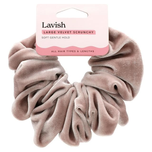 Lavish Large Velvet Scrunchy - gallery image 1