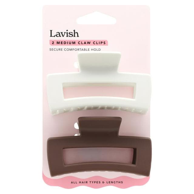Lavish Medium Claw Clips x2 - gallery image 1