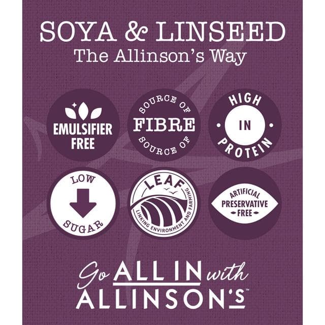 Allinson's Soya & Linseed Sliced Seeded Bread 750g - gallery image 2
