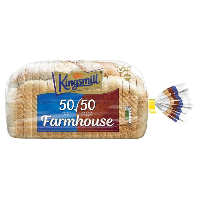 Kingsmill 50/50 Farmhouse Bread 800g - gallery image 1