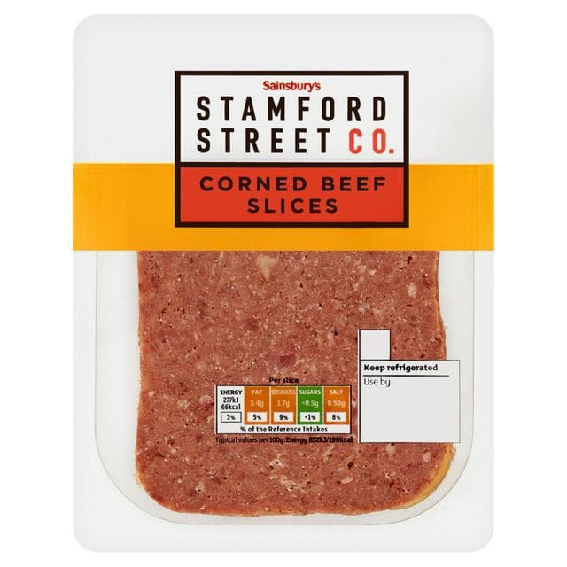 Stamford Street Co. Corned Beef Slices 100g - gallery image 1