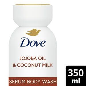 Dove 350ml Body + Mind Jojoba Oil & Coconut Milk Serum Body Wash