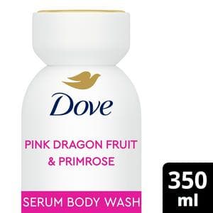 Dove 350ml Body + Mind Pink Dragon Fruit & Primrose Serum Body Wash