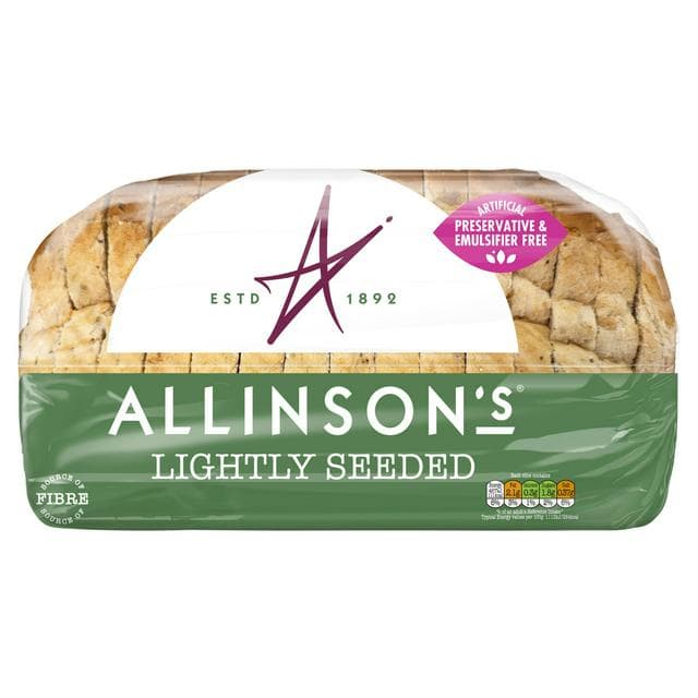 Allinson's Lightly Seeded Sliced Bread 750g - gallery image 1