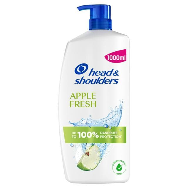 Head & Shoulders Apple Fresh Anti Dandruff Shampoo 1L - gallery image 1