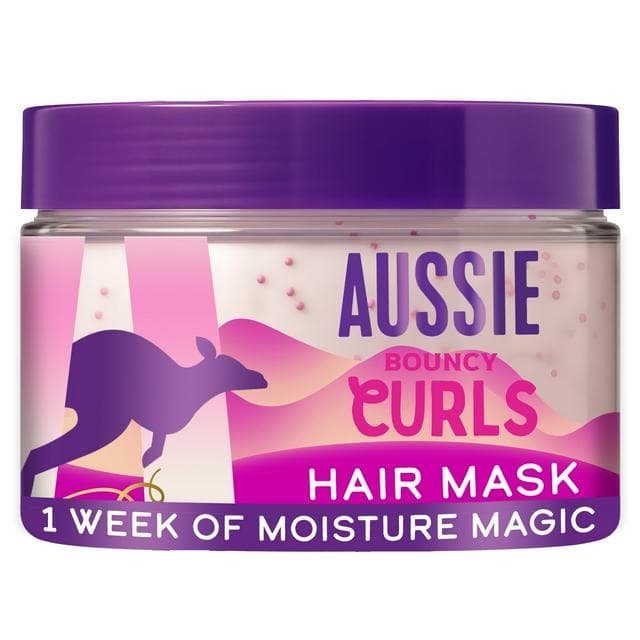 Aussie Bouncy Curls Butter Hair Mask Detangle & Moisturise Wavy Curly Hair 500ml - gallery image 1