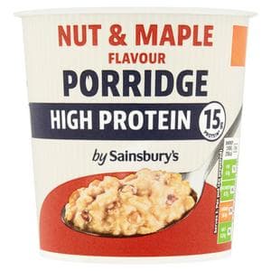 Sainsbury's Nut & Maple Flavour Porridge 70g