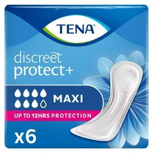 TENA Lady Discreet Maxi Day Incontinence Pads x6