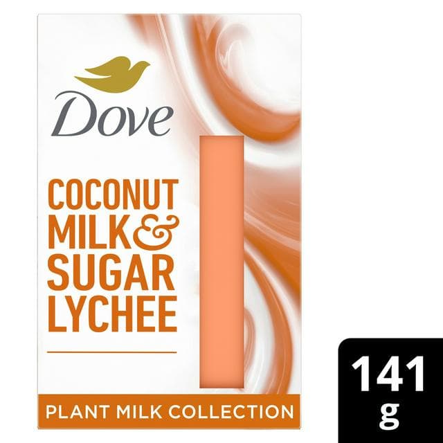 Dove 141g Beauty Bar Coconut Milk & Sugar Lychee Cleansing Bar - gallery image 1