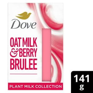 Dove 141g Beauty Bar Oat Milk & Berry Brulee Cleansing Bar