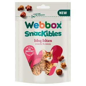 Webbox Snackibles Bbq Bites Cat Treats 85g
