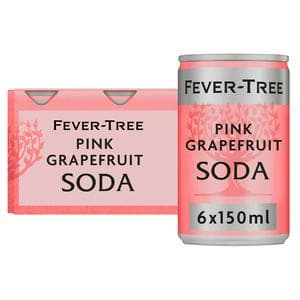 Fever-Tree Pink Grapefruit Soda 6 x 150ml
