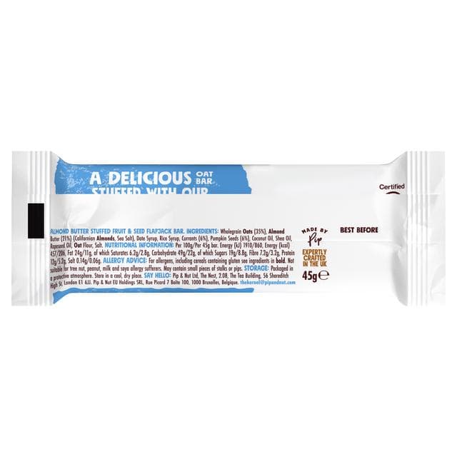 Pip & Nut Almond Butter Stuffed Oat Bar 45g - gallery image 3