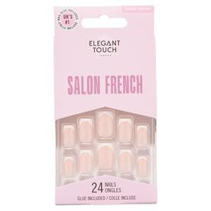 Elegant Touch London Salon French No 164 Nails x24