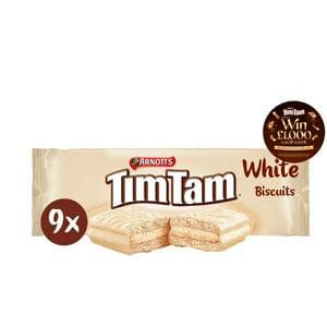 Arnott's Tim Tam White Biscuits 165g