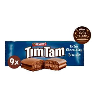 Arnott's Tim Tam Extra Chocolaty Biscuits 200g