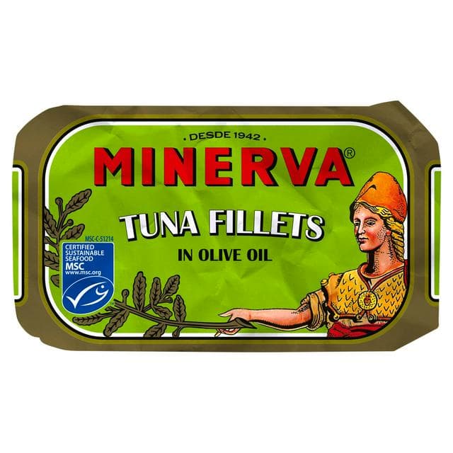 Minerva Tuna Fillets in Olive Oil 120g - gallery image 1