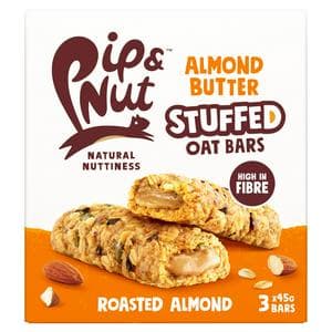 Pip & Nut Original Almond Butter Stuffed Oat Bars 3 x 45g