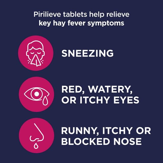 Pirilieve Hayfever Relief Fexofenadine Tablets x10 - gallery image 4