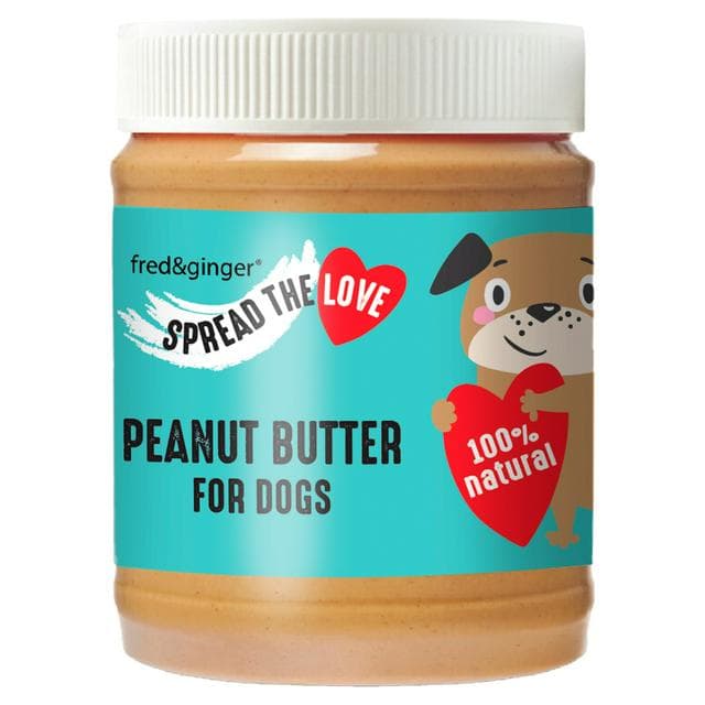 Fred & Ginger Peanut Butter for Dogs 340g - gallery image 1