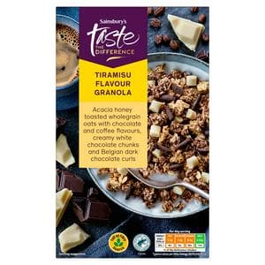 Sainsbury's Tiramisu Flavour Granola, Taste the Difference 500g