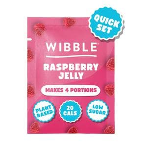 Wibble Raspberry Jelly Flavour 57g