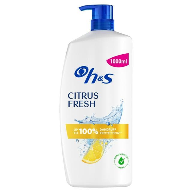 Head & Shoulders Citrus Fresh Anti Dandruff Shampoo 1L - gallery image 1