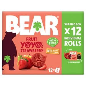 BEAR Yoyo Strawberry Grab Bag 12x10g