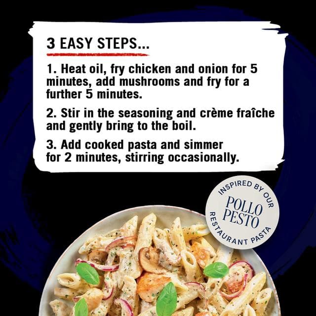 Schwartz Pizza Express Garlic & Basil Creamy Pasta 35g - gallery image 3