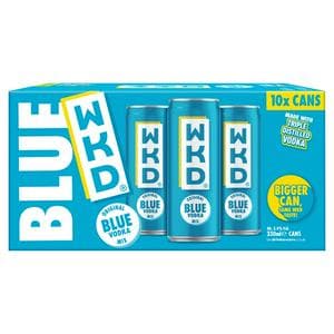 WKD Original Blue Vodka Mix 10 x 330ml