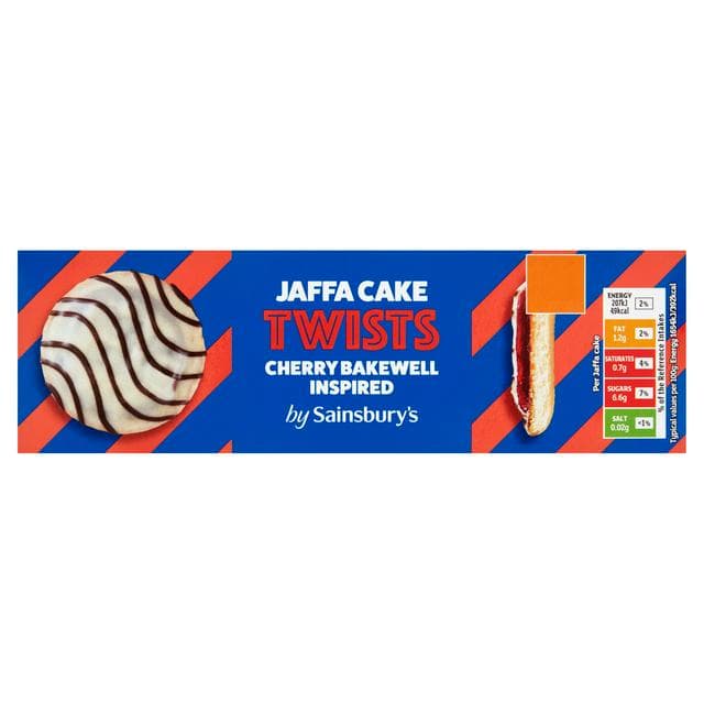 Sainsbury's Cherry Bakewell Jaffa Cakes 150g - gallery image 1
