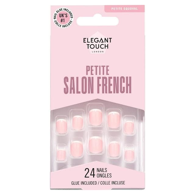Elegant Touch London Petite Salon French No 154 Nails x24 - gallery image 1