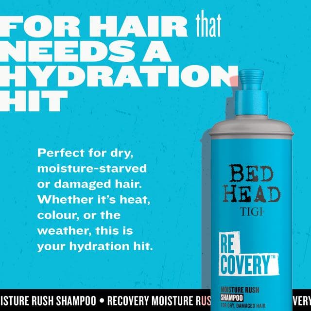 Bed Head by TIGI Recovery Moisturising Shampoo 400ml - gallery image 3