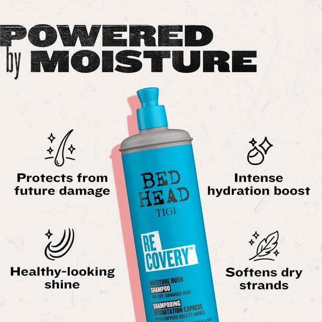 Bed Head by TIGI Recovery Moisturising Shampoo 400ml - gallery image 4