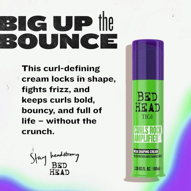 Bed Head by TIGI Curls Rock Amplifier Mega Shaping Cream 100ml - gallery image 2