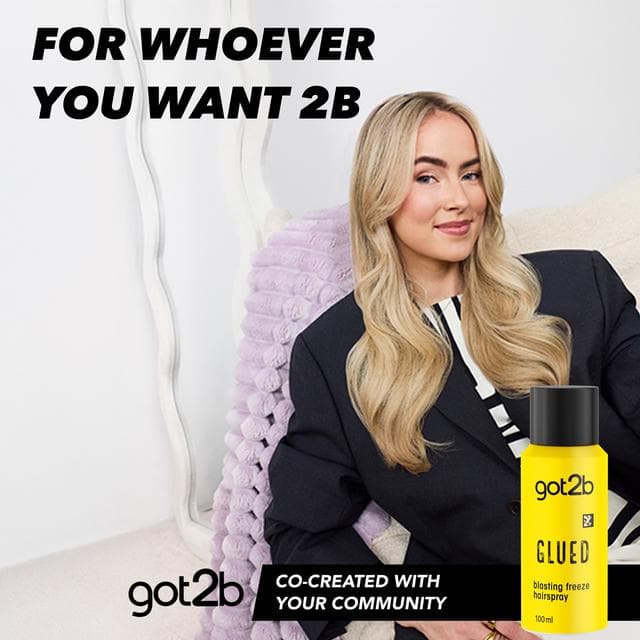 Got2b 100ml Blasting Freeze Hold Travel Glued Hairspray - gallery image 5