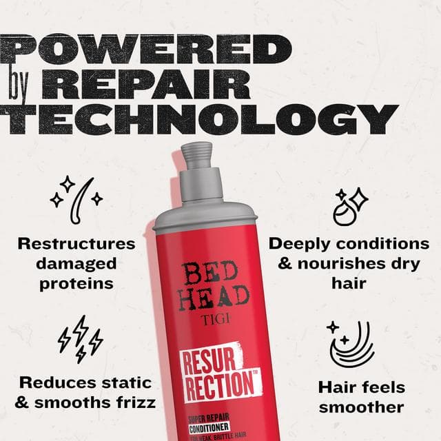 Bed Head by TIGI Resurrection Repair Conditioner 400ml - gallery image 4