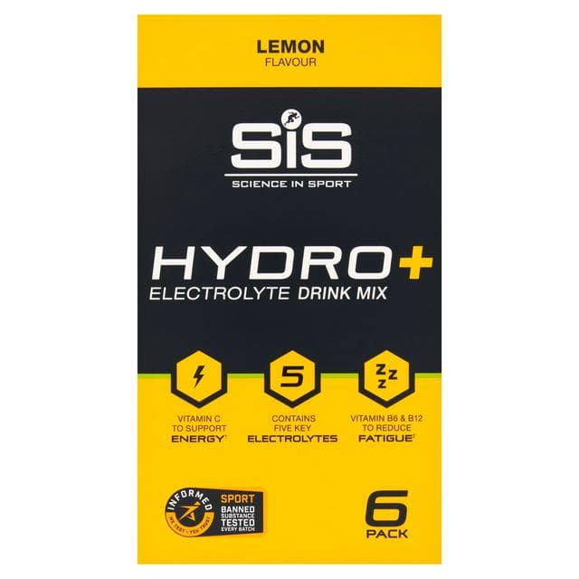 Science in Sport Lemon Flavour Hydro+ Electrolyte Drink Mix 4.1g - gallery image 1