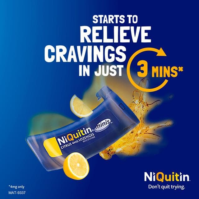 NiQuitin Mini Citrus Lozenges Nicotine 2mg - gallery image 3