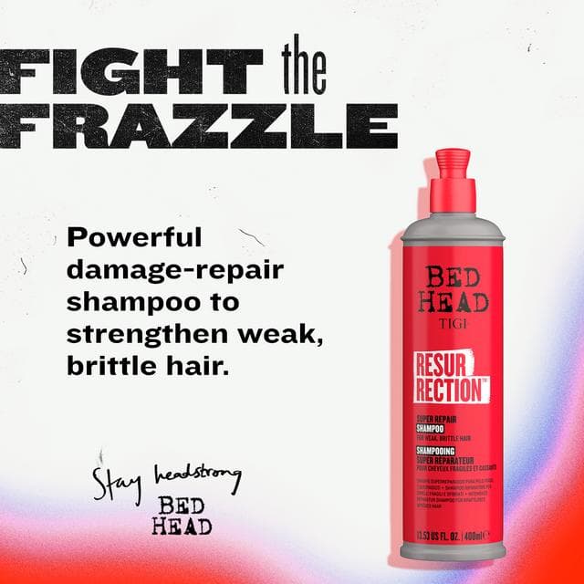 Bed Head by TIGI Resurrection Repair Shampoo 400ml - gallery image 2