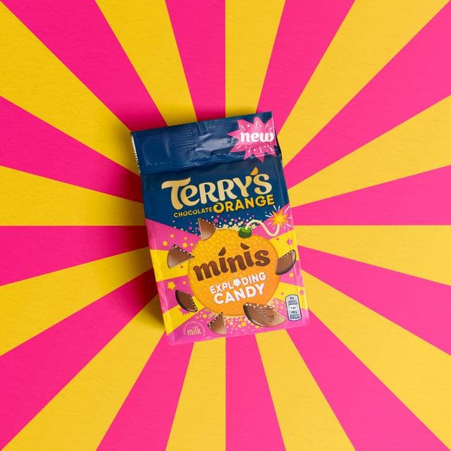Terry's Chocolate Orange Exploding Candy Minis 105g - gallery image 2