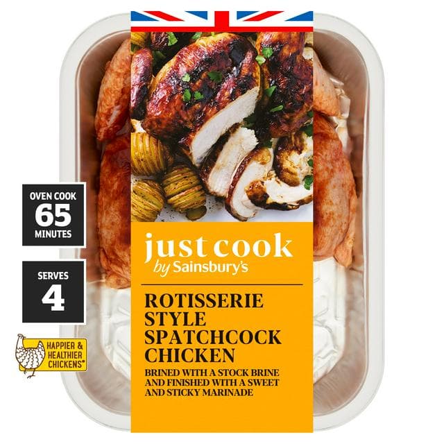 Sainsbury's Rotisserie Spatchcock 1197g - gallery image 1