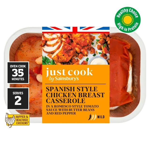 Sainsbury's Just Cook 410g Spanish Style Chicken Casserole - gallery image 1