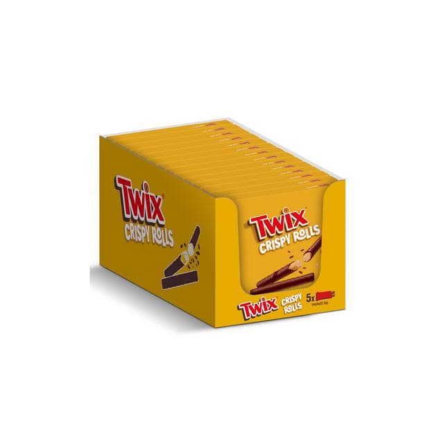 Twix Milk Chocolate Crispy Rolls Snack Bars Mulitpack 5 x 22.5g - gallery image 2