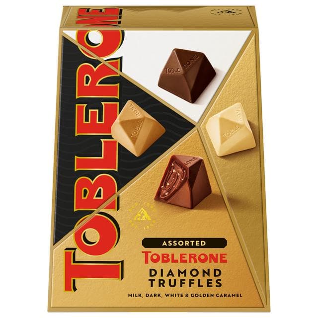 Toblerone 180g Assorted Dark, White, Golden and Milk Chocolate Truffles Gifting Box - gallery image 6