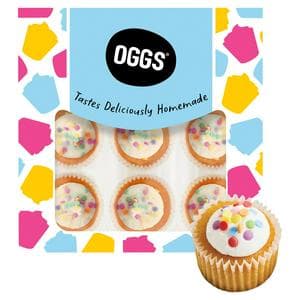Oggs Mini Vanilla Cupcakes
