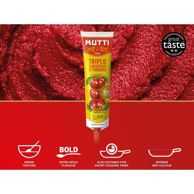 Mutti Triple Concentrate Tomato Puree 200g - gallery image 2